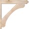 Ekena Millwork Legacy Arts & Crafts Smooth Outlooker, Douglas Fir, 7 1/2"W x 44"D x 44"H OUT08X44X44LEC03SDF - alternate 2